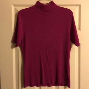 Rib knit sweater top